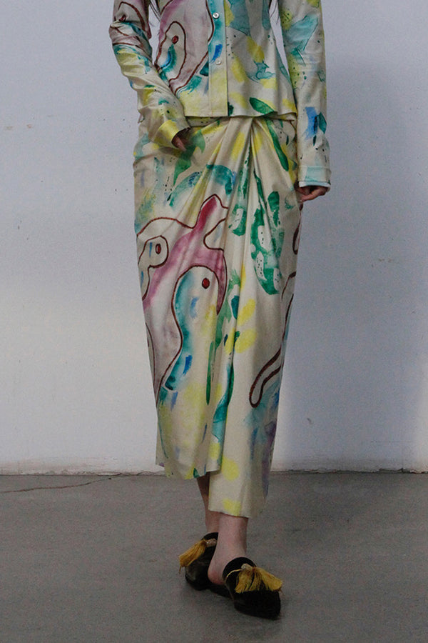 SAMUEL GUI YANG towel skirt SS22SK03-2 (SS22SK03)